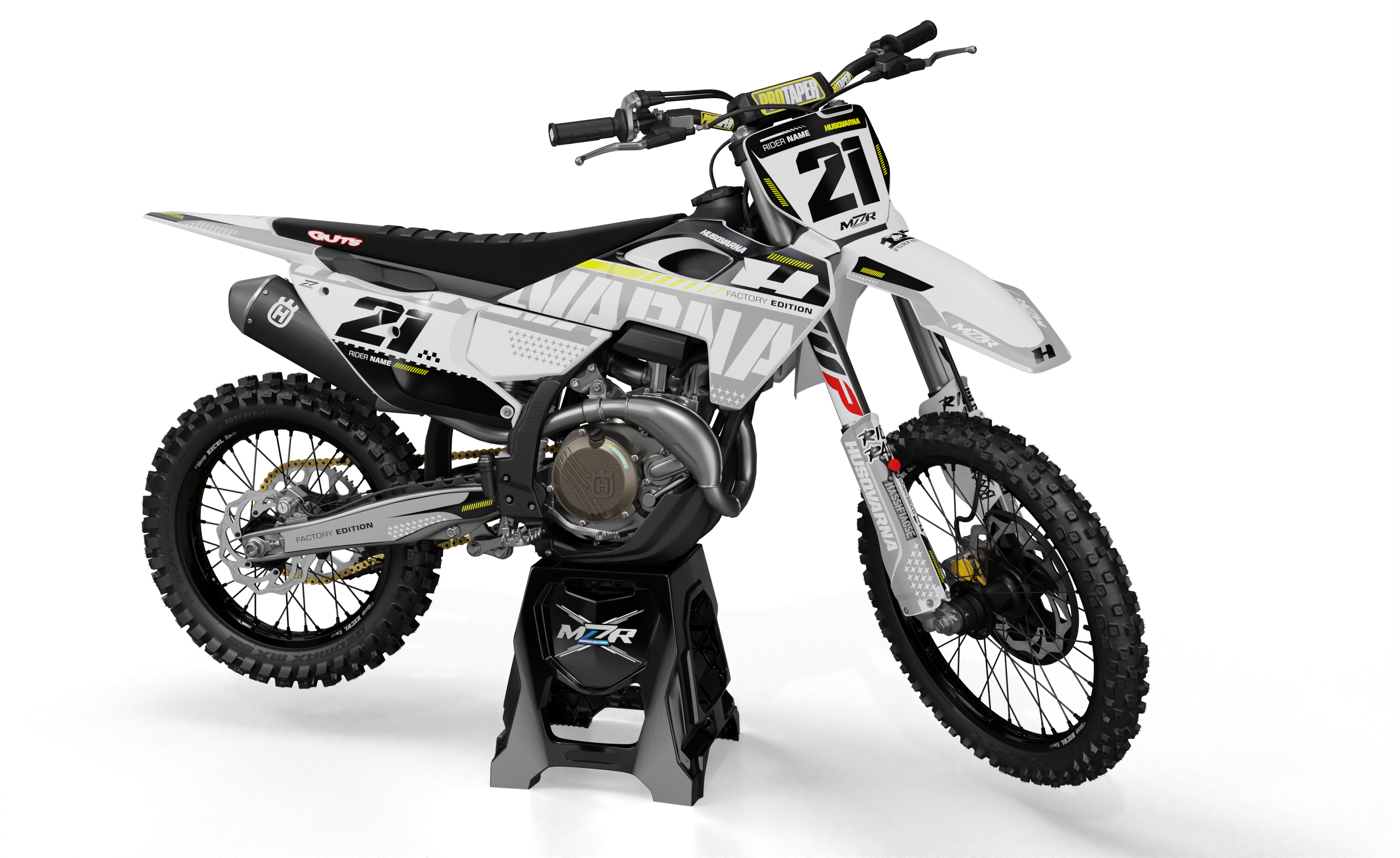 RACER Grafiken Set für HUSQVARNA-Motorräder