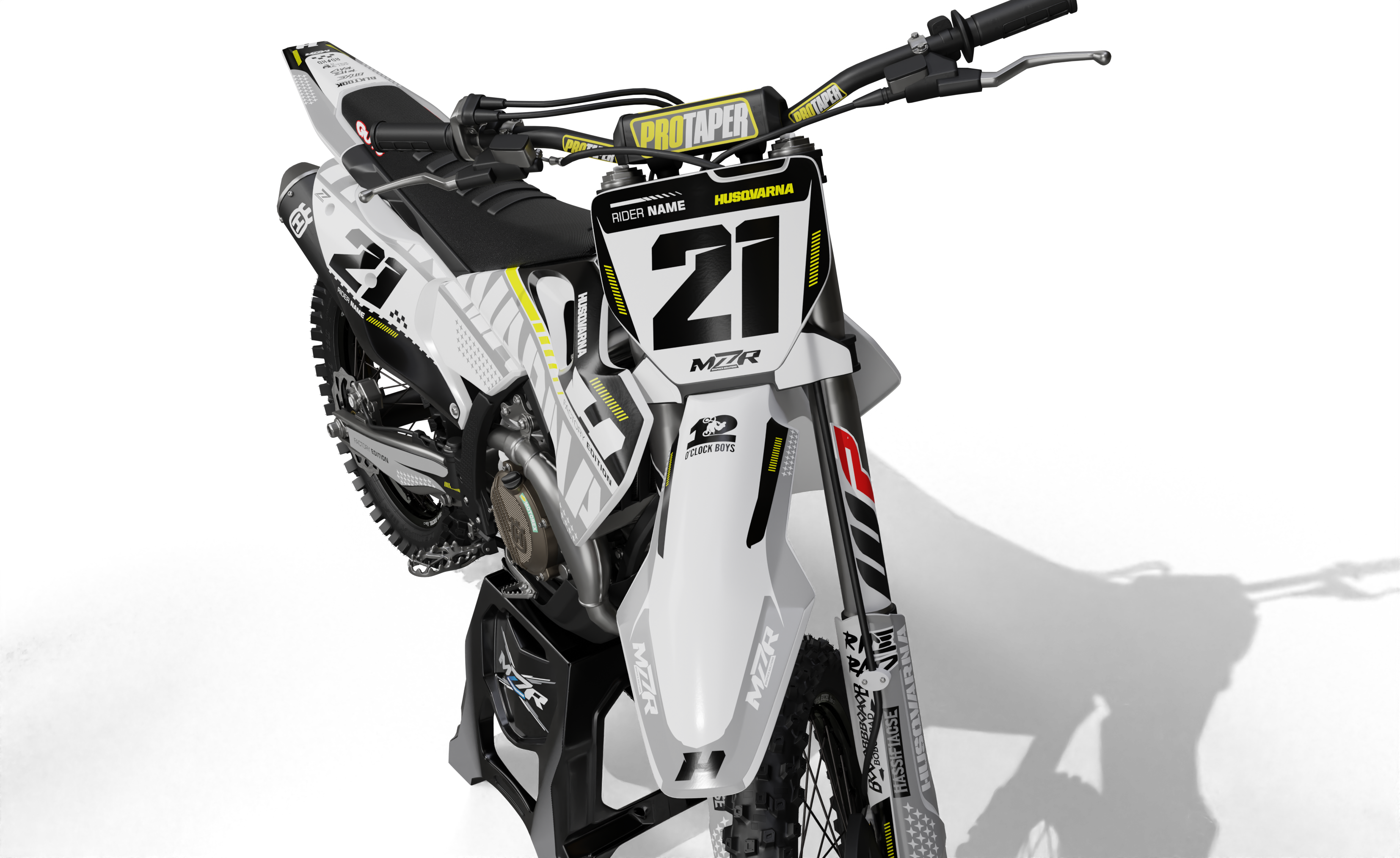 RACER Grafiken Set für HUSQVARNA-Motorräder