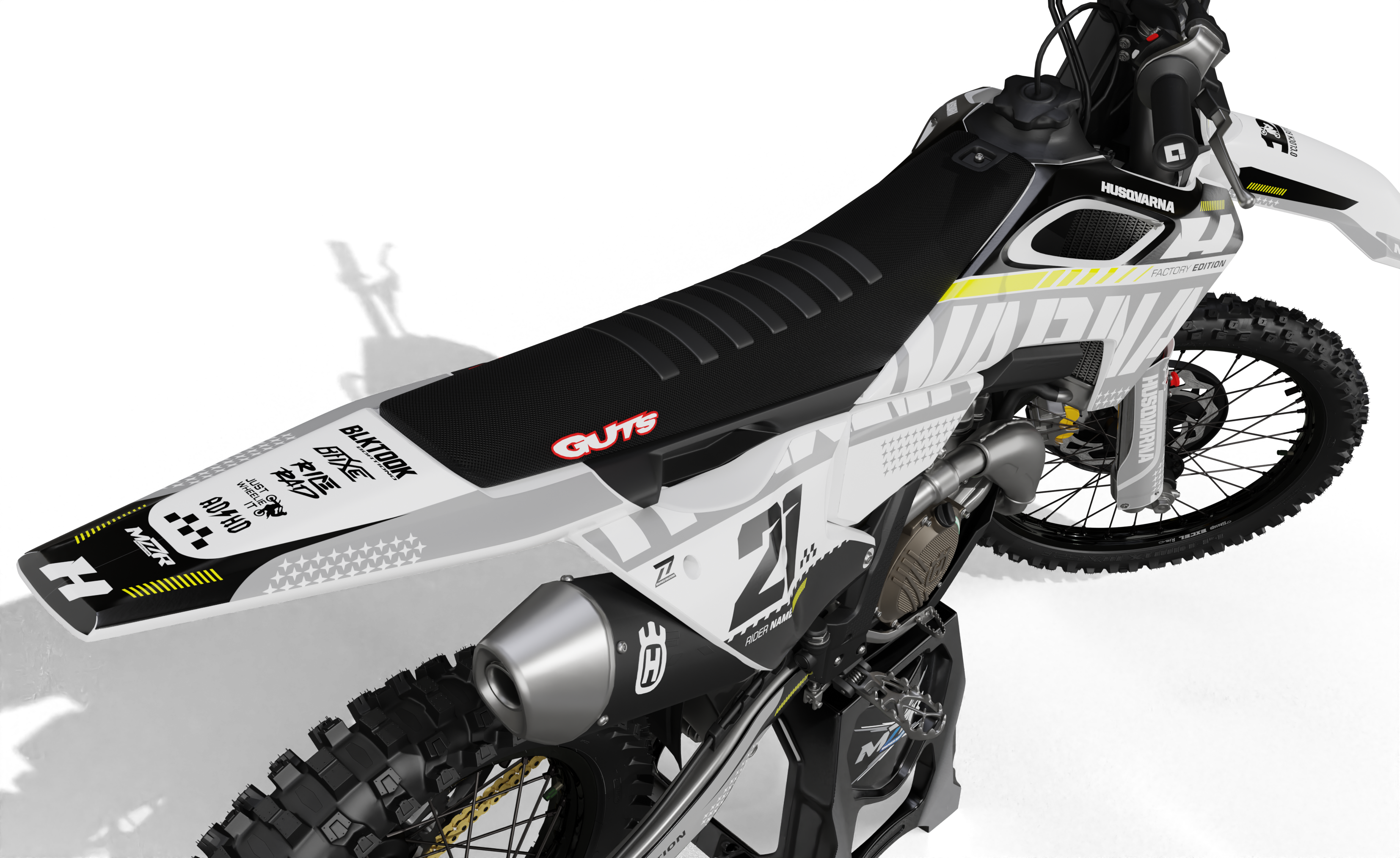 RACER Grafiken Set für HUSQVARNA-Motorräder