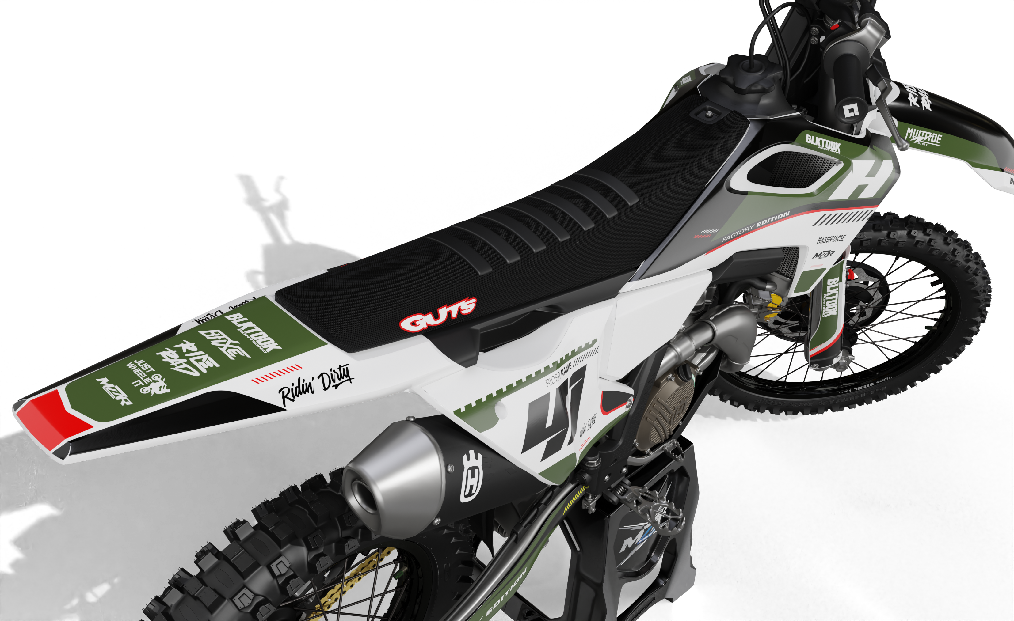 POTOREX Grafiken Set für HUSQVARNA-Motorräder