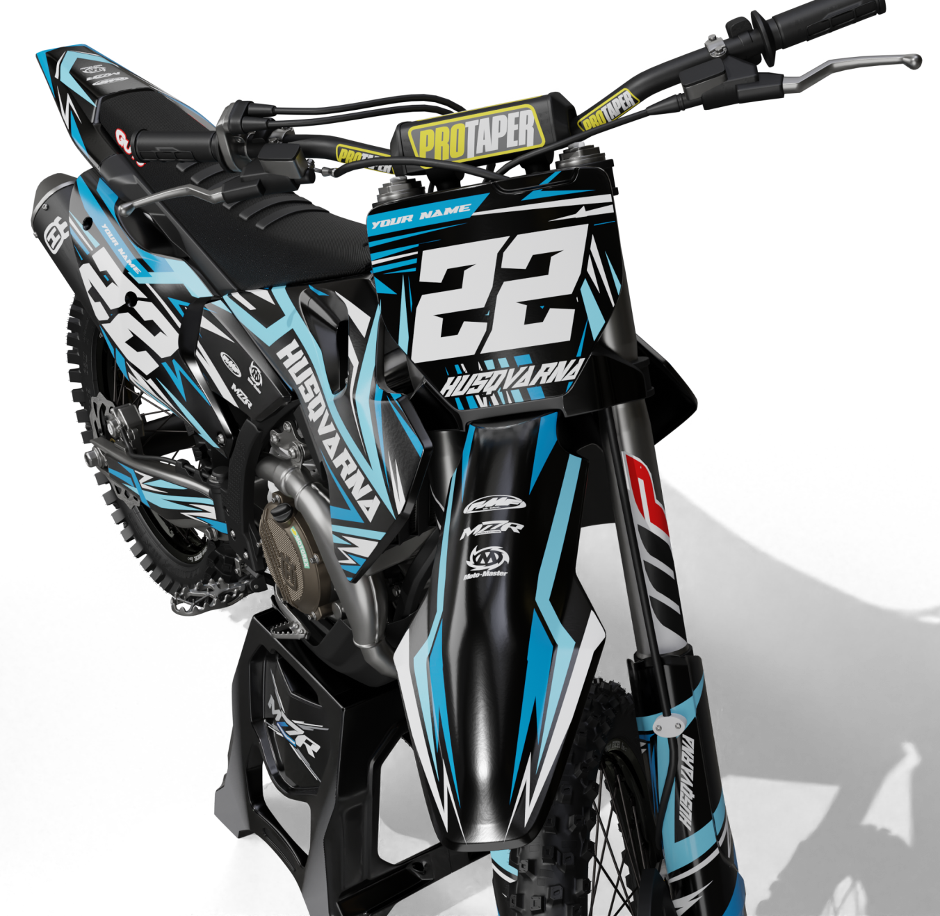 STUNT graphics kit for HUSQVARNA bikes