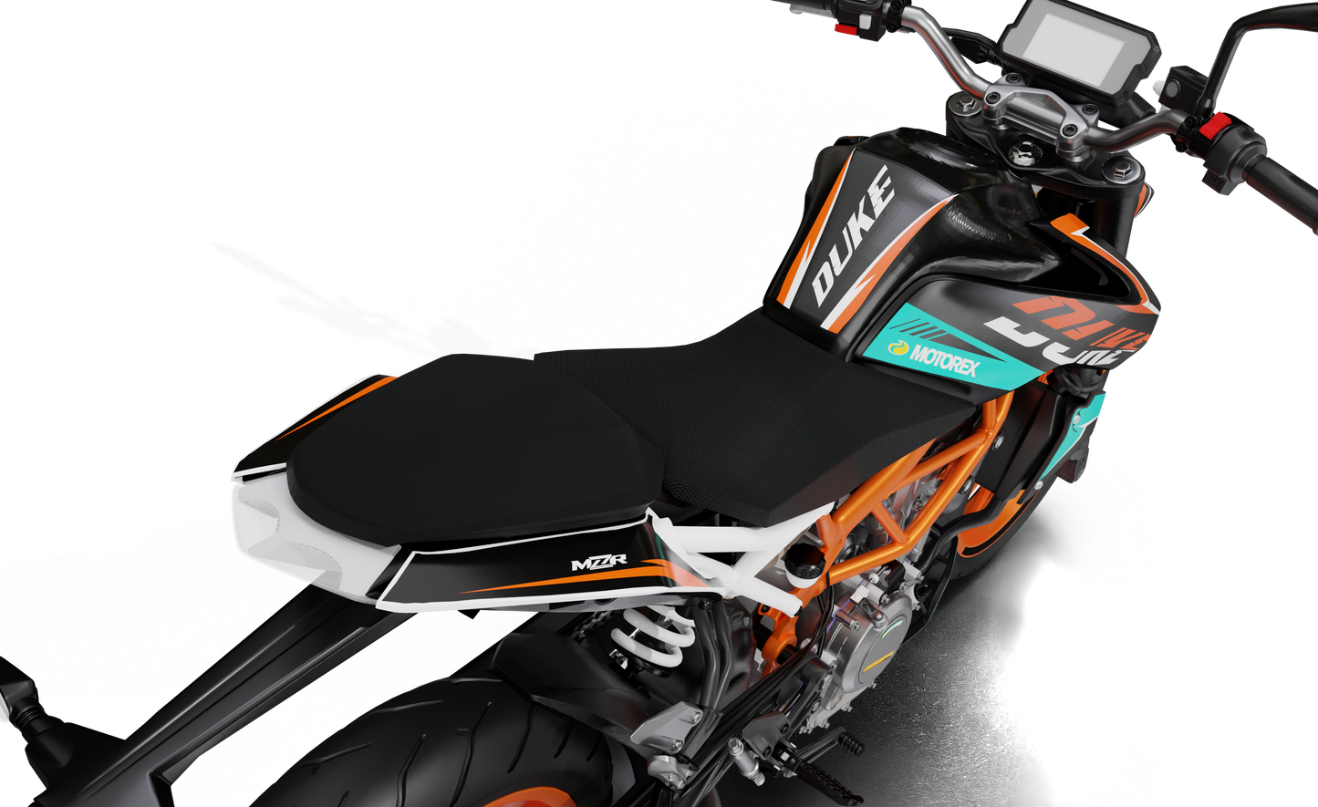 RACER motorex graphics kit for KTM Duke 125-250-390 2017-2023