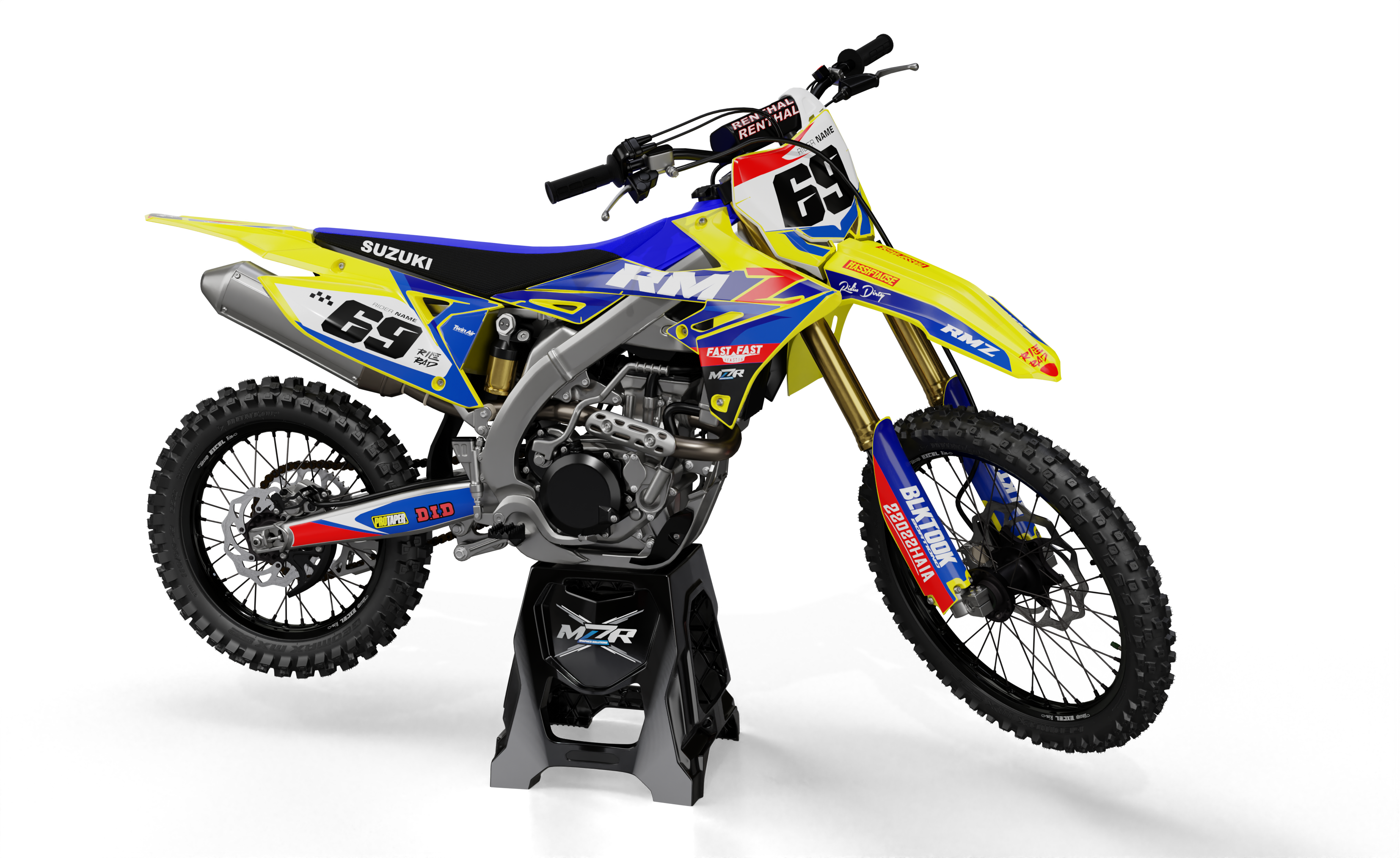 START graphics kit for SUZUKI bikes