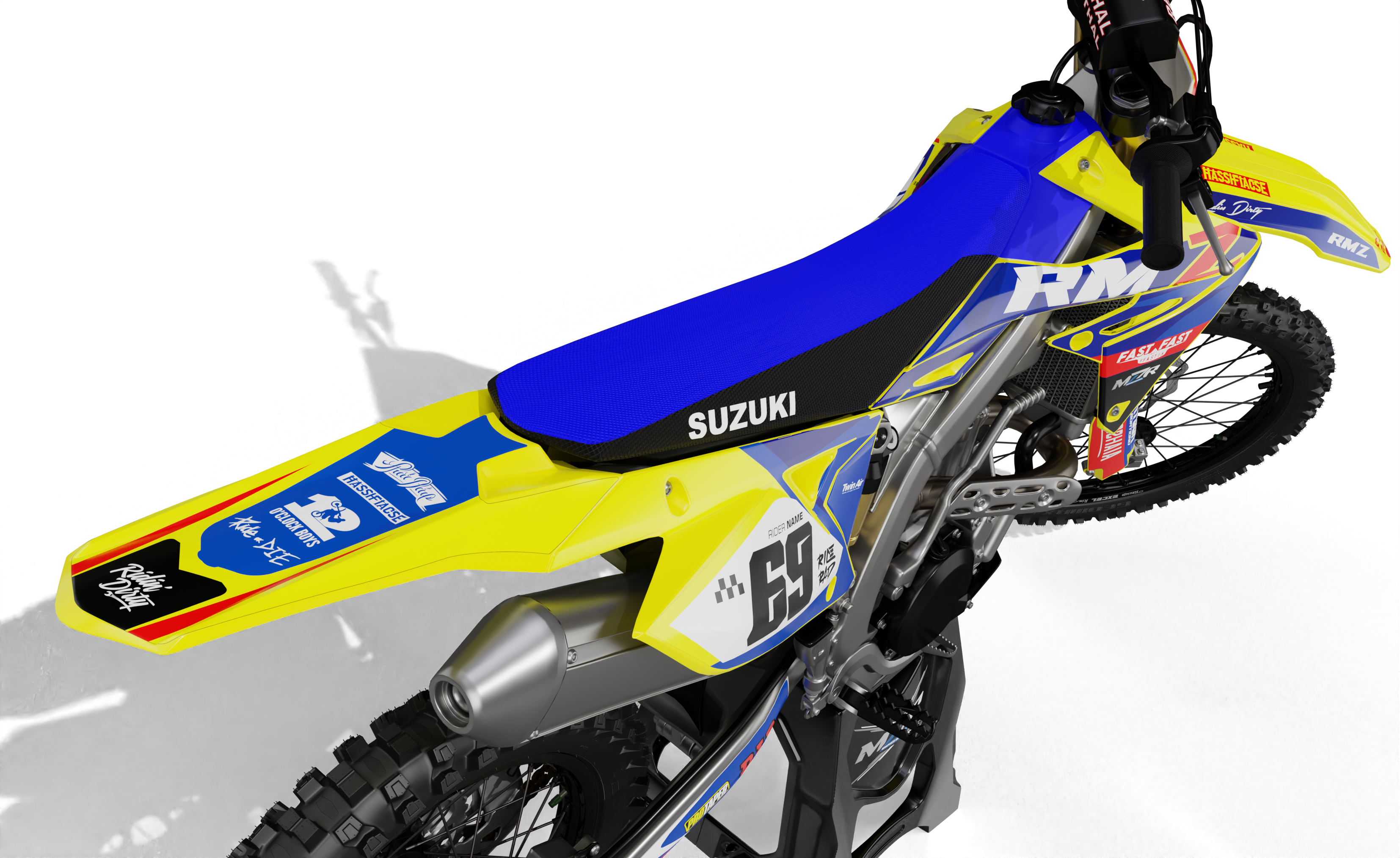 START graphics kit for SUZUKI bikes