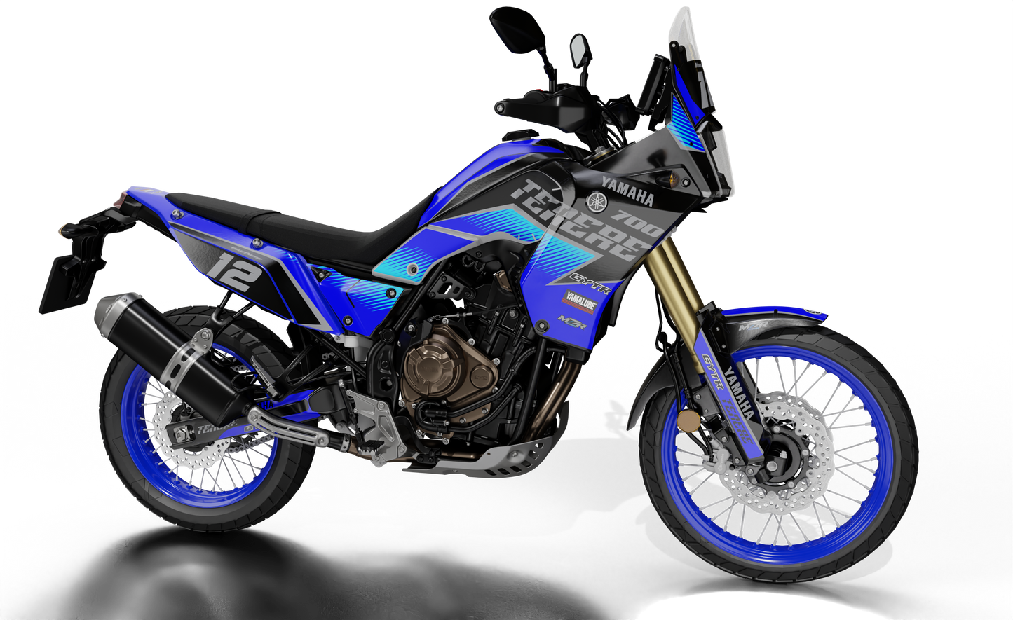 BCK graphics kit for YAMAHA TENERE 700 bikes