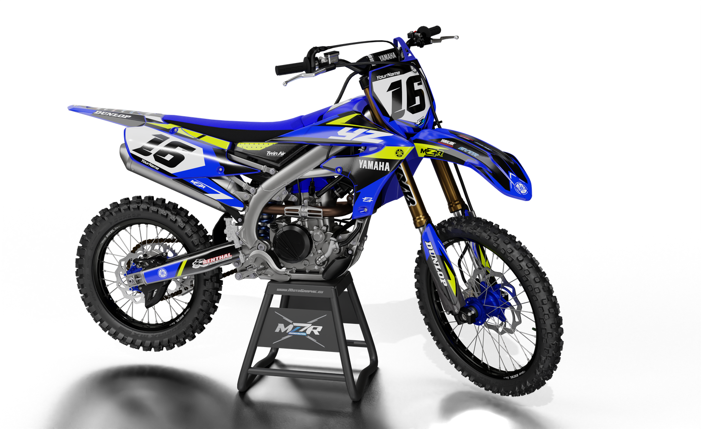 FLUO graphics kit for YAMAHA bikes