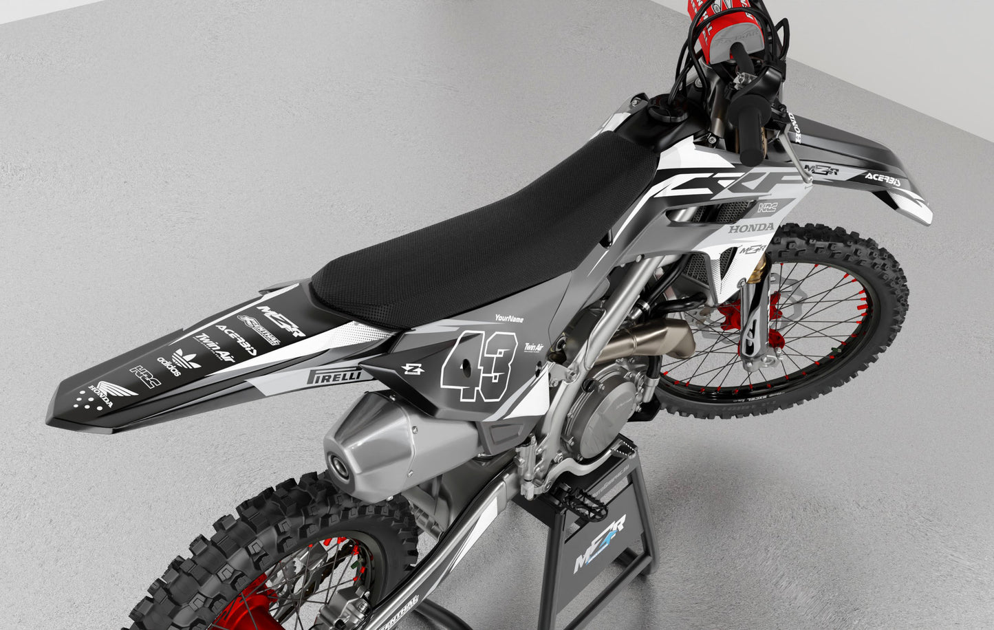 SEPHIA graphics kit for HONDA bikes