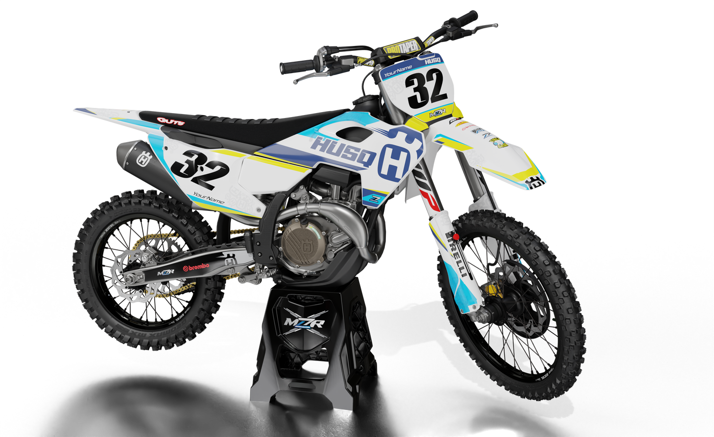 FULL GASS graphics kit for HUSQVARNA bikes