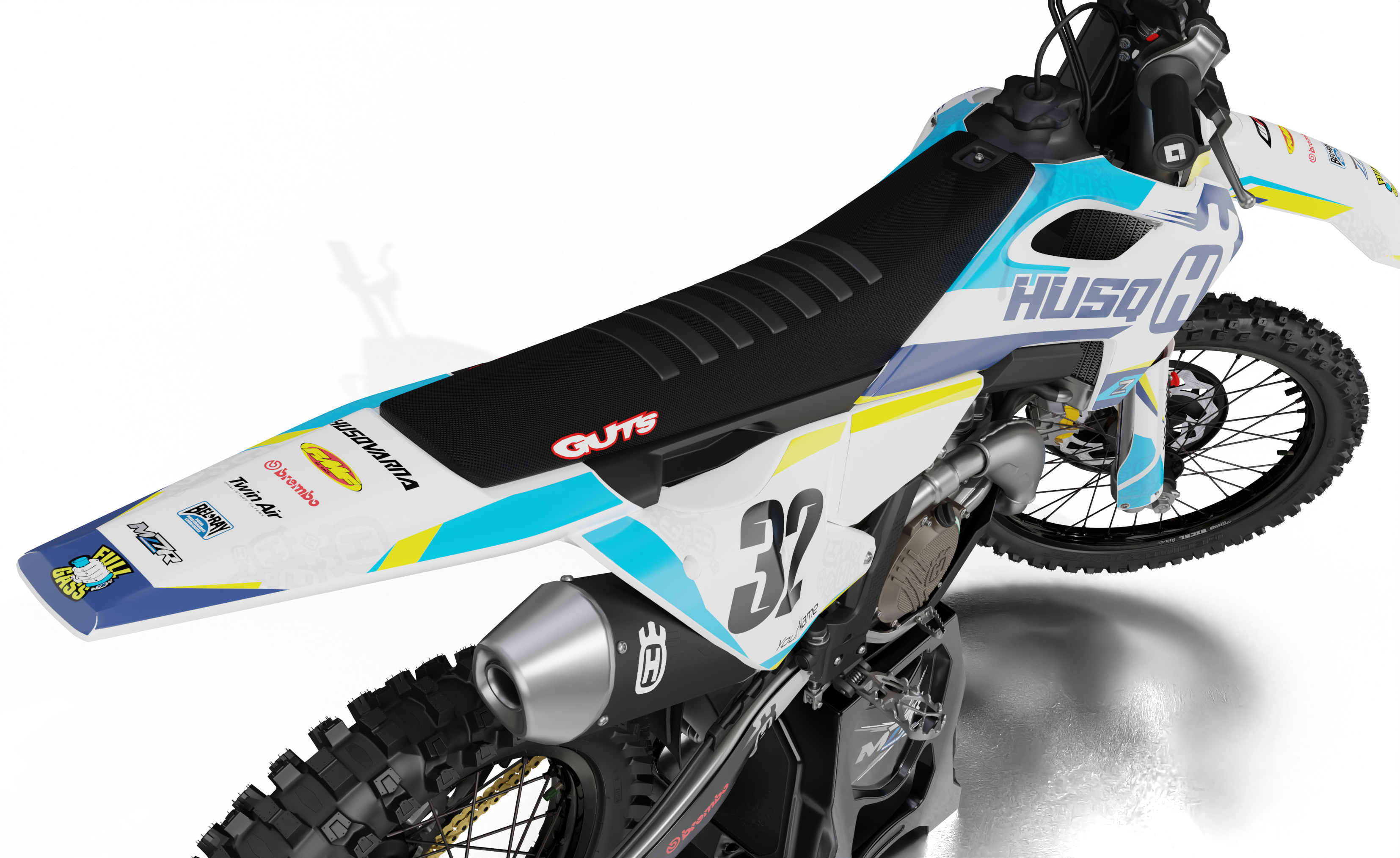 FULL GASS graphics kit for HUSQVARNA bikes