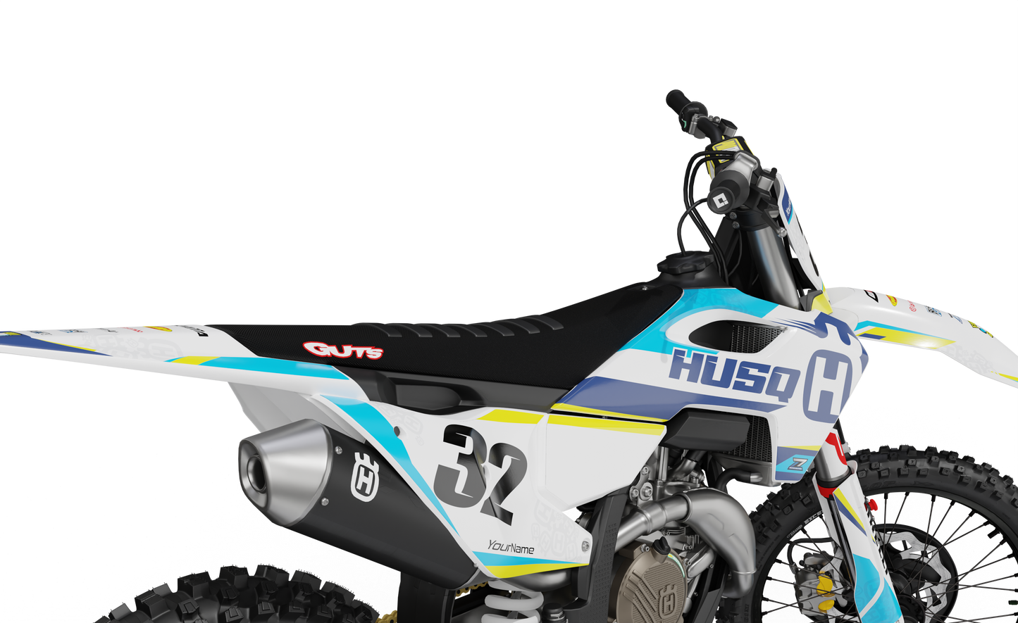 FULL GASS graphics kit for HUSQVARNA bikes