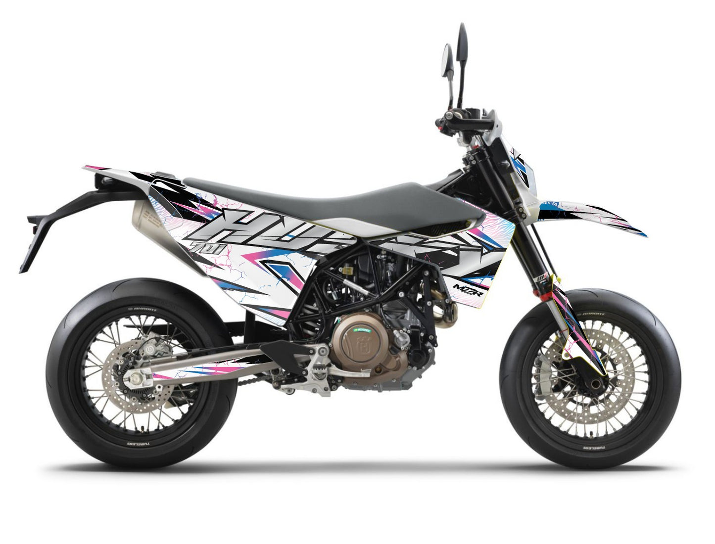 CRAZY Grafiken Set für HUSQVARNA-Motorräder