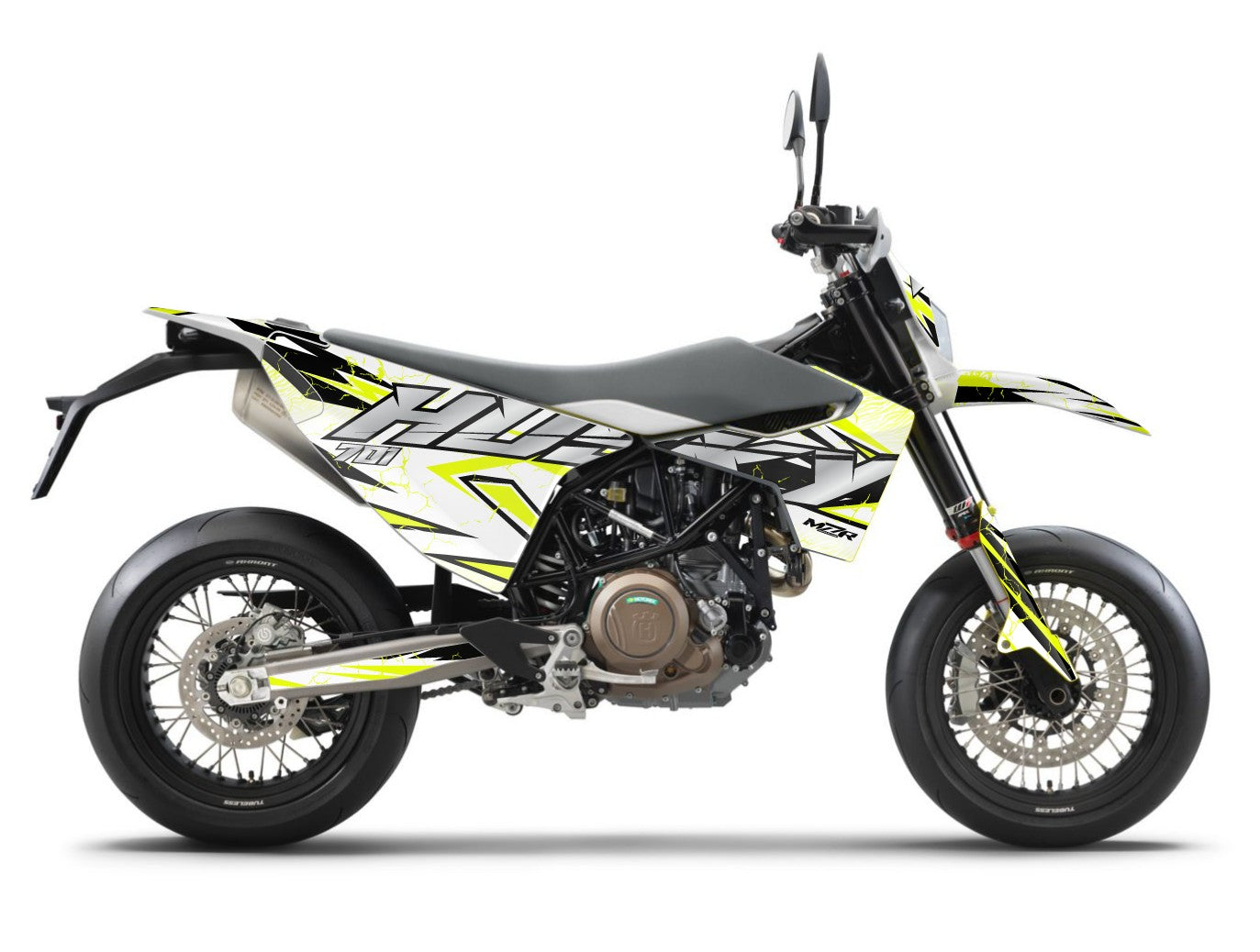 CRAZY Grafiken Set für HUSQVARNA-Motorräder