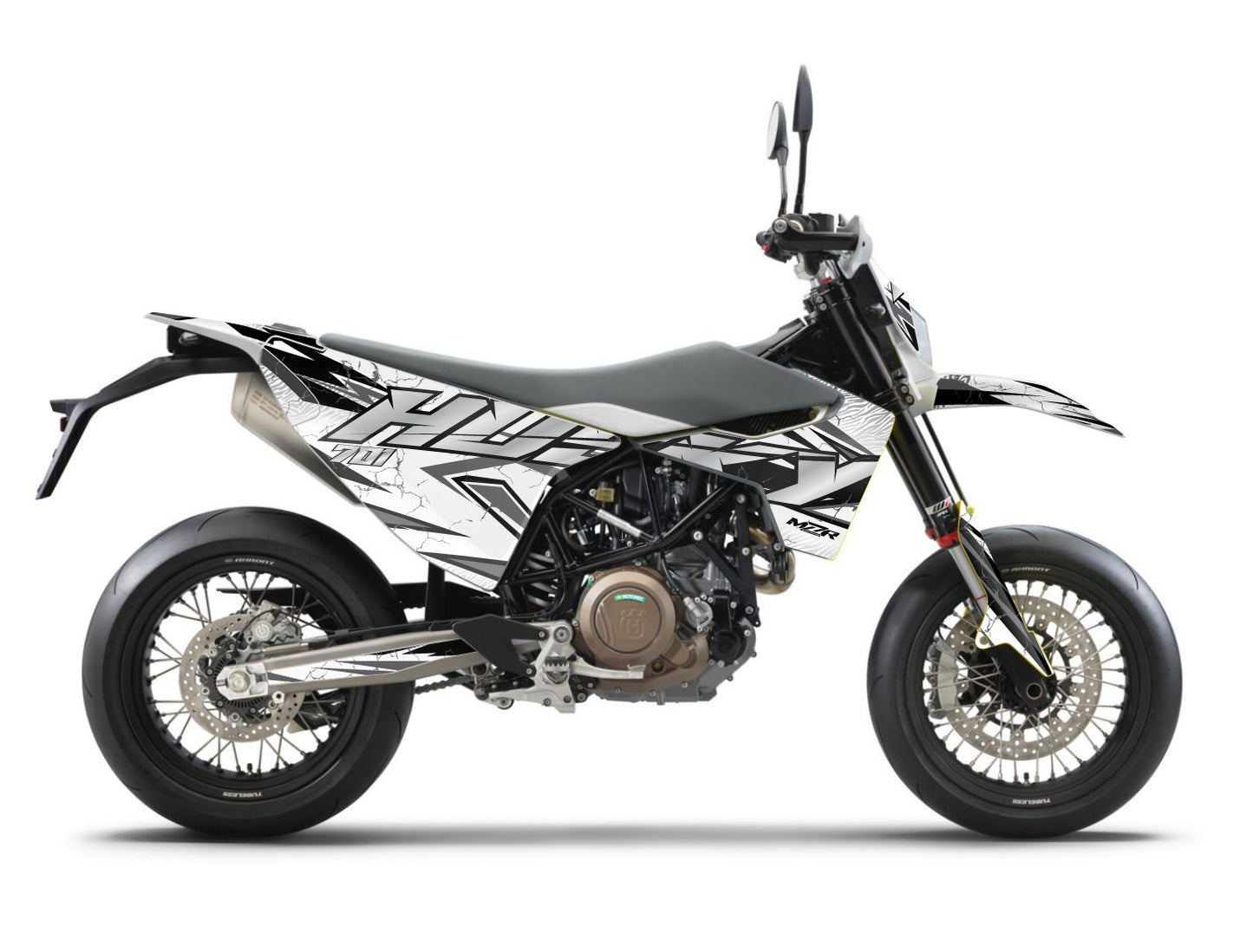 CRAZY Grafiken Set für HUSQVARNA-Motorräder