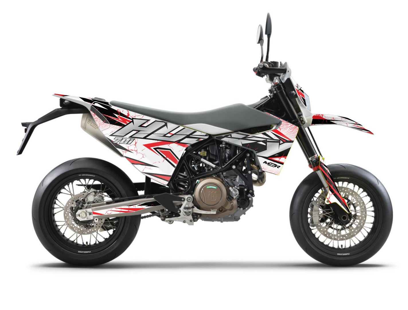 CRAZY Grafiken Set für HUSQVARNA-Motorräder