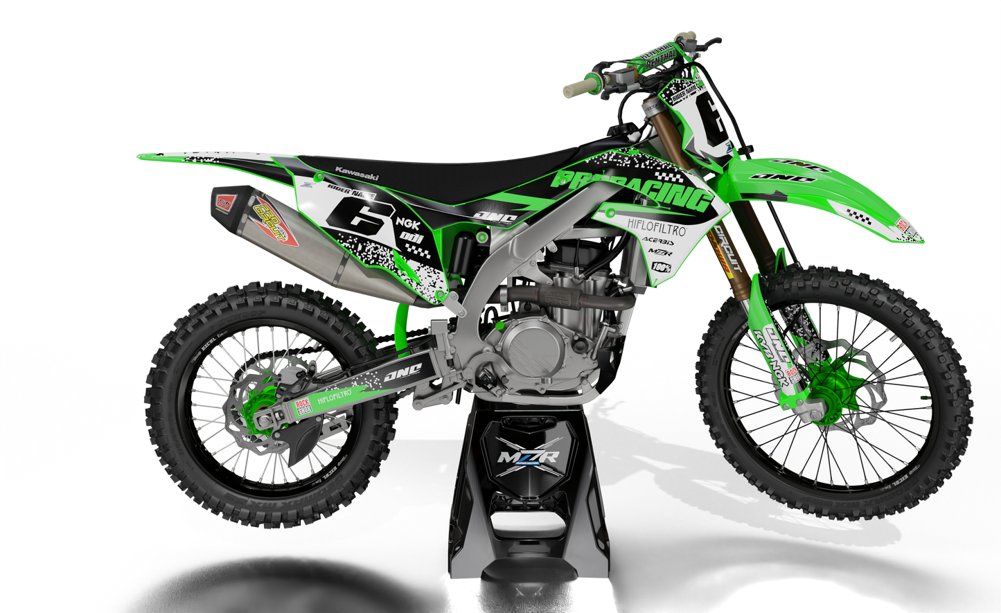 PRO RACING graphics kit for KAWASAKI bikes