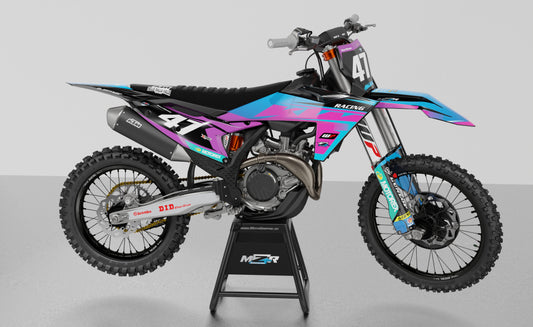 RACING VIO graphics kit for KTM bikes