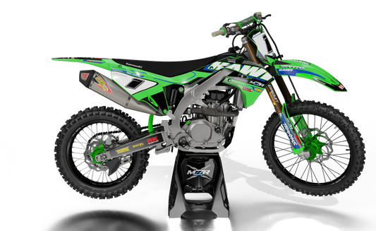 TRAX graphics kit for KAWASAKI bikes