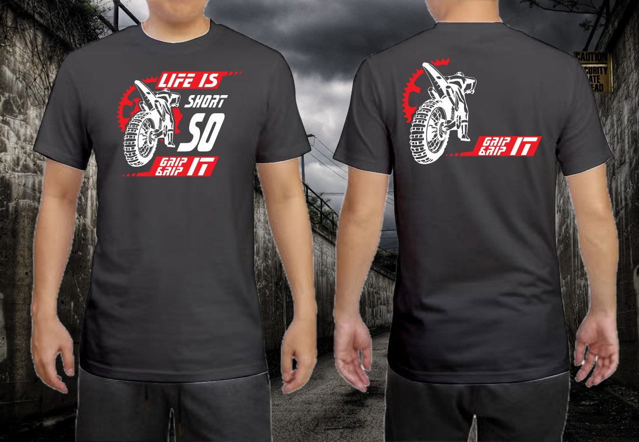 LIFE IS SHORT t-shirt