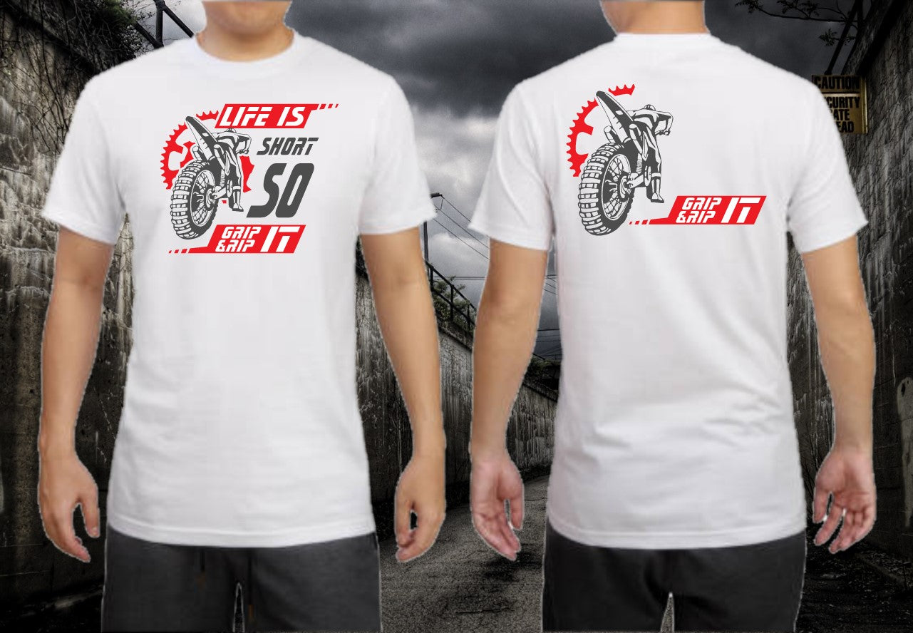 LIFE IS SHORT t-shirt
