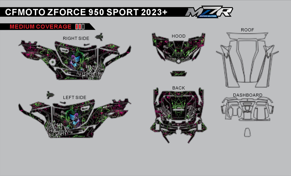 ZFORCE-950-SPORT_joker graphics sticker decals kit medium coverage