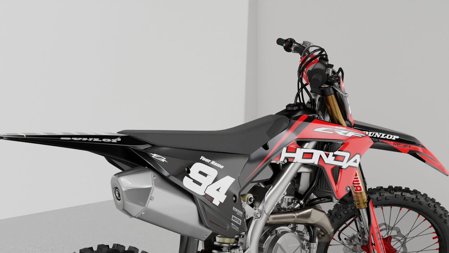 BULLET graphics kit for HONDA bikes