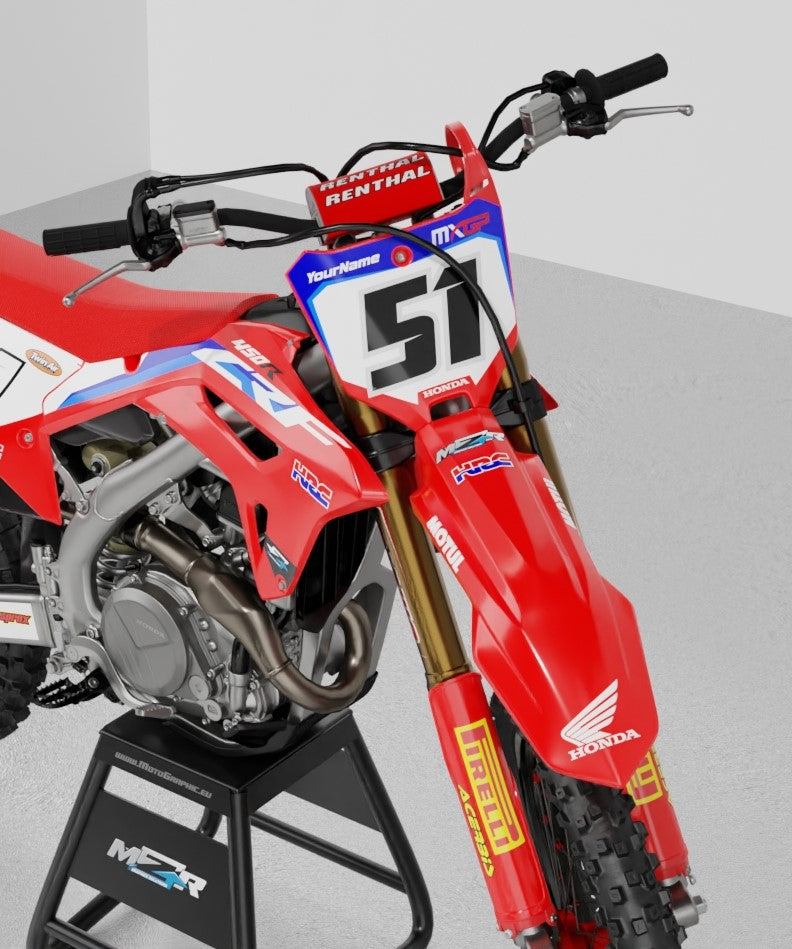 FACTORY graphics kit for HONDA bikes
