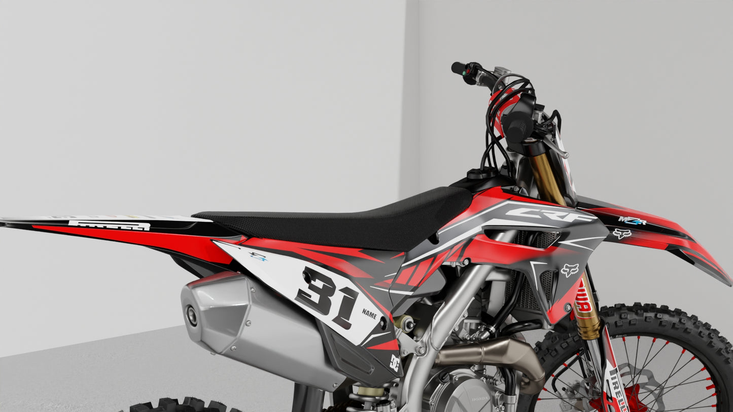 LINEX Grafiken Set für HONDA-Motorräder