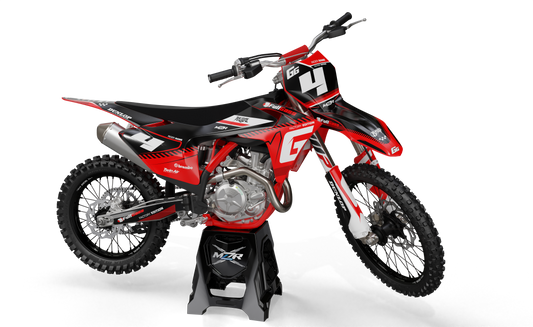 ROCKET graphics kit for GAS GAS bikes