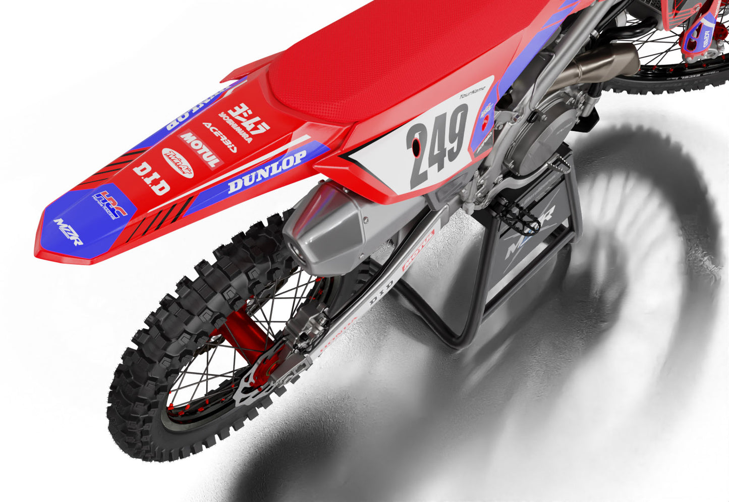 SCRUB graphics kit for HONDA bikes