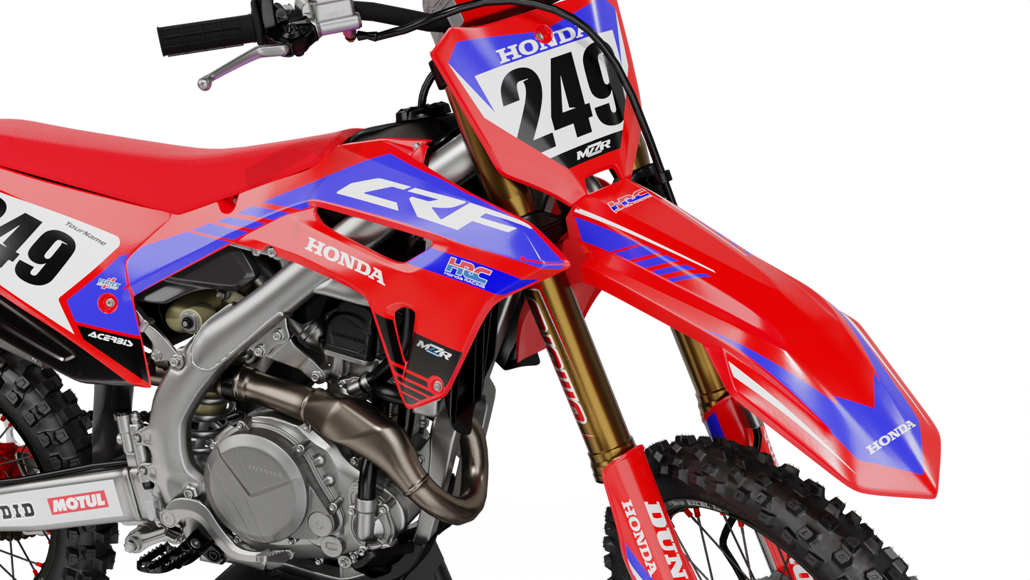 SCRUB graphics kit for HONDA bikes