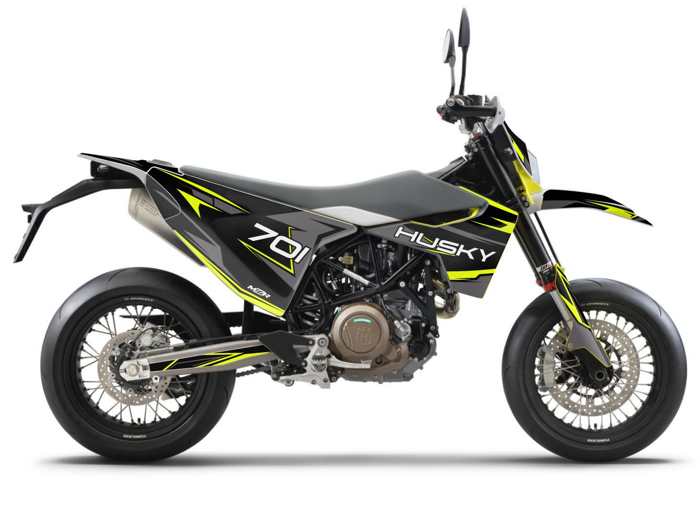 SLIDER Grafiken Set für HUSQVARNA-Motorräder