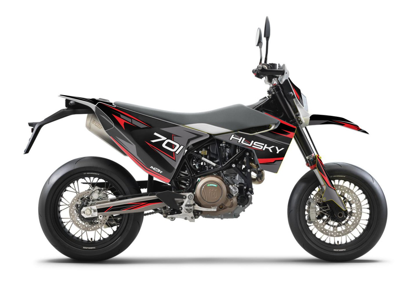 SLIDER Grafiken Set für HUSQVARNA-Motorräder