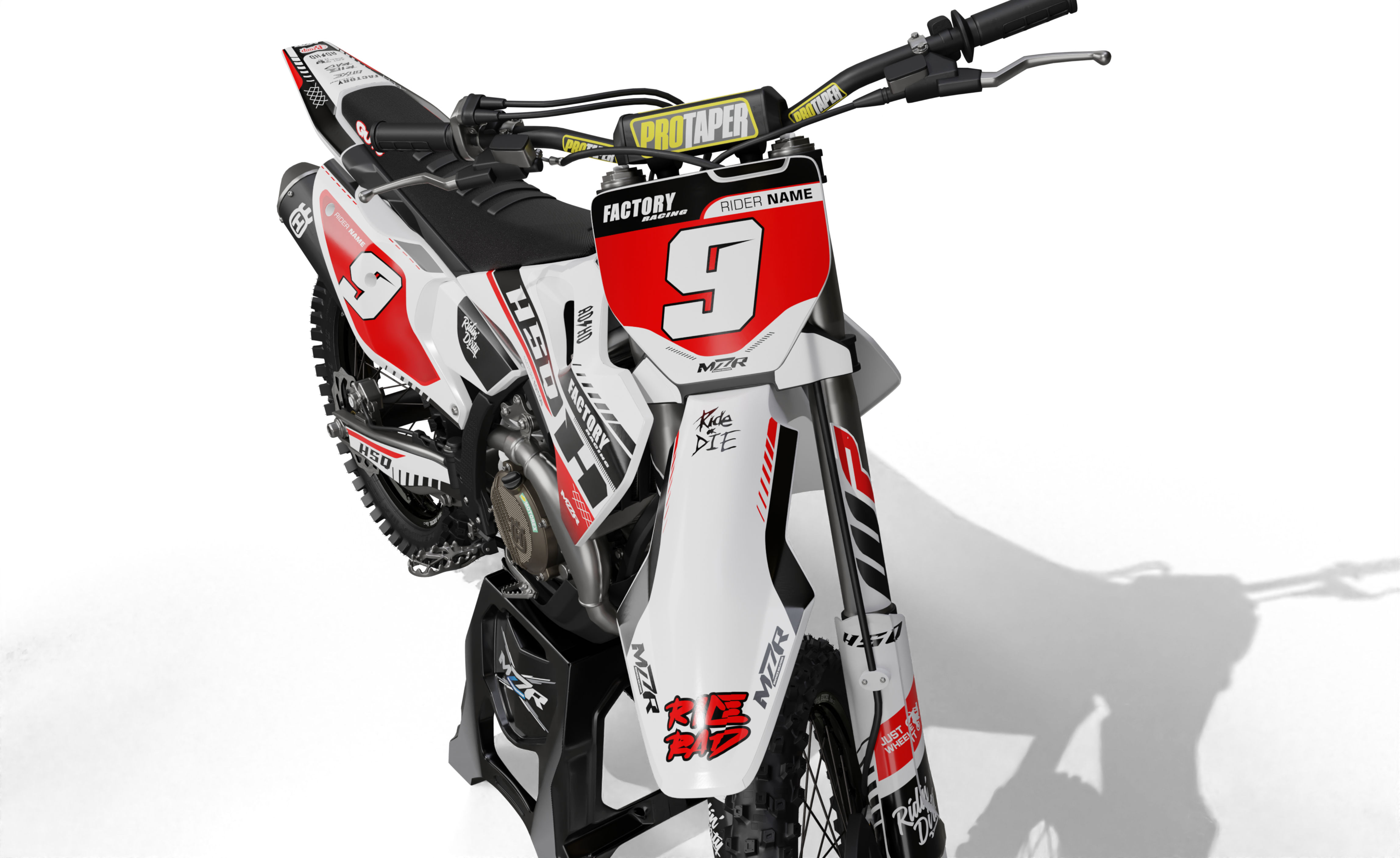 BUMPS graphics kit for HUSQVARNA bikes