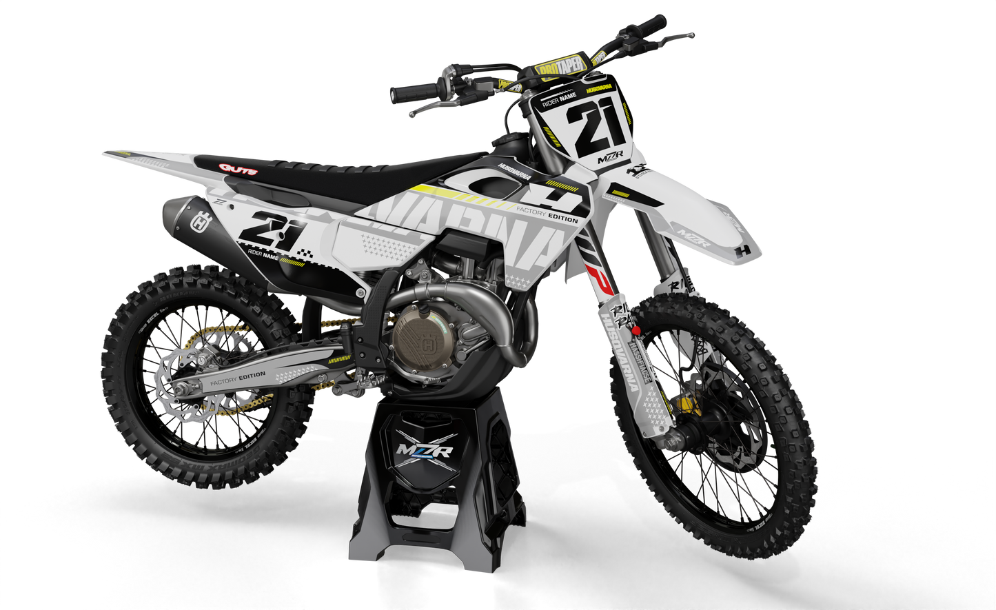 RACER graphics kit for HUSQVARNA bikes