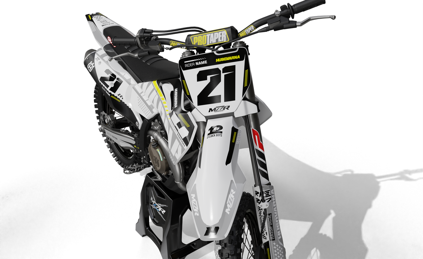RACER graphics kit for HUSQVARNA bikes
