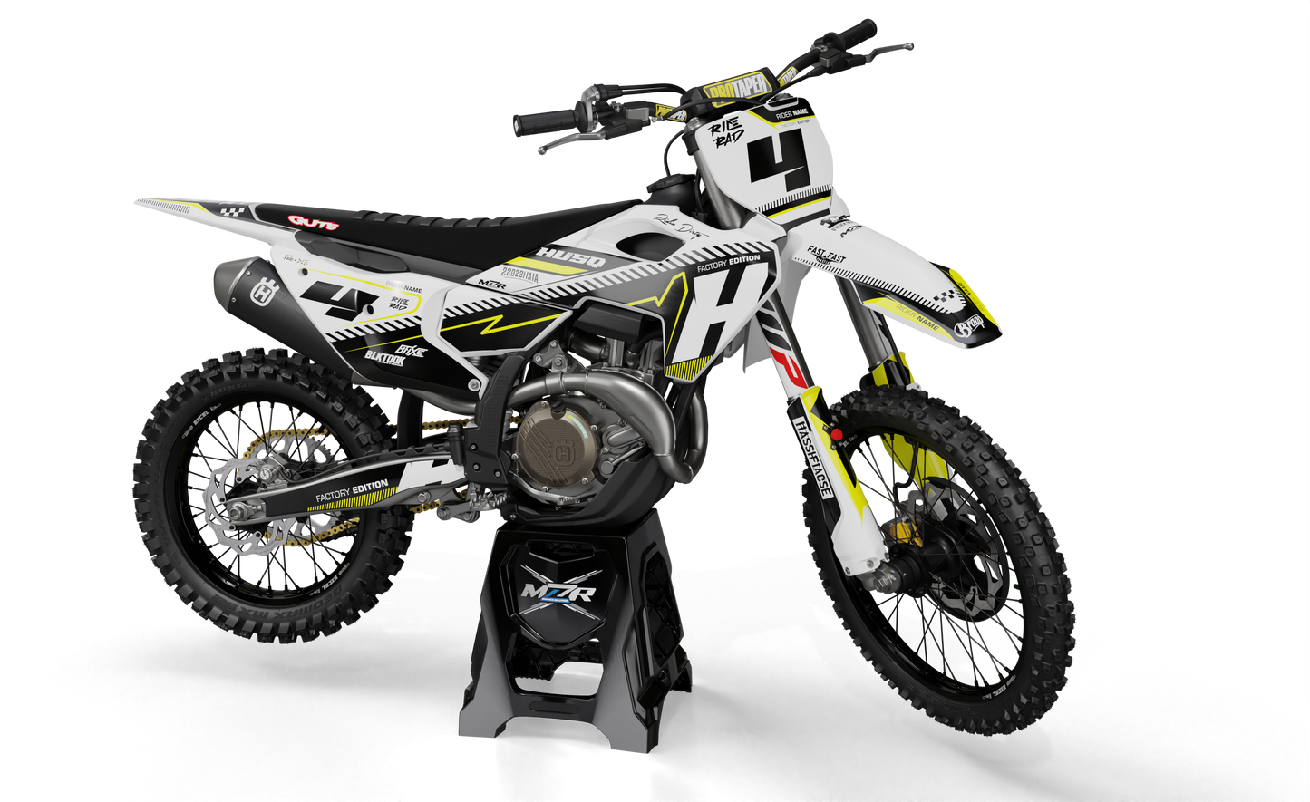 ROCKET graphics kit for HUSQVARNA bikes