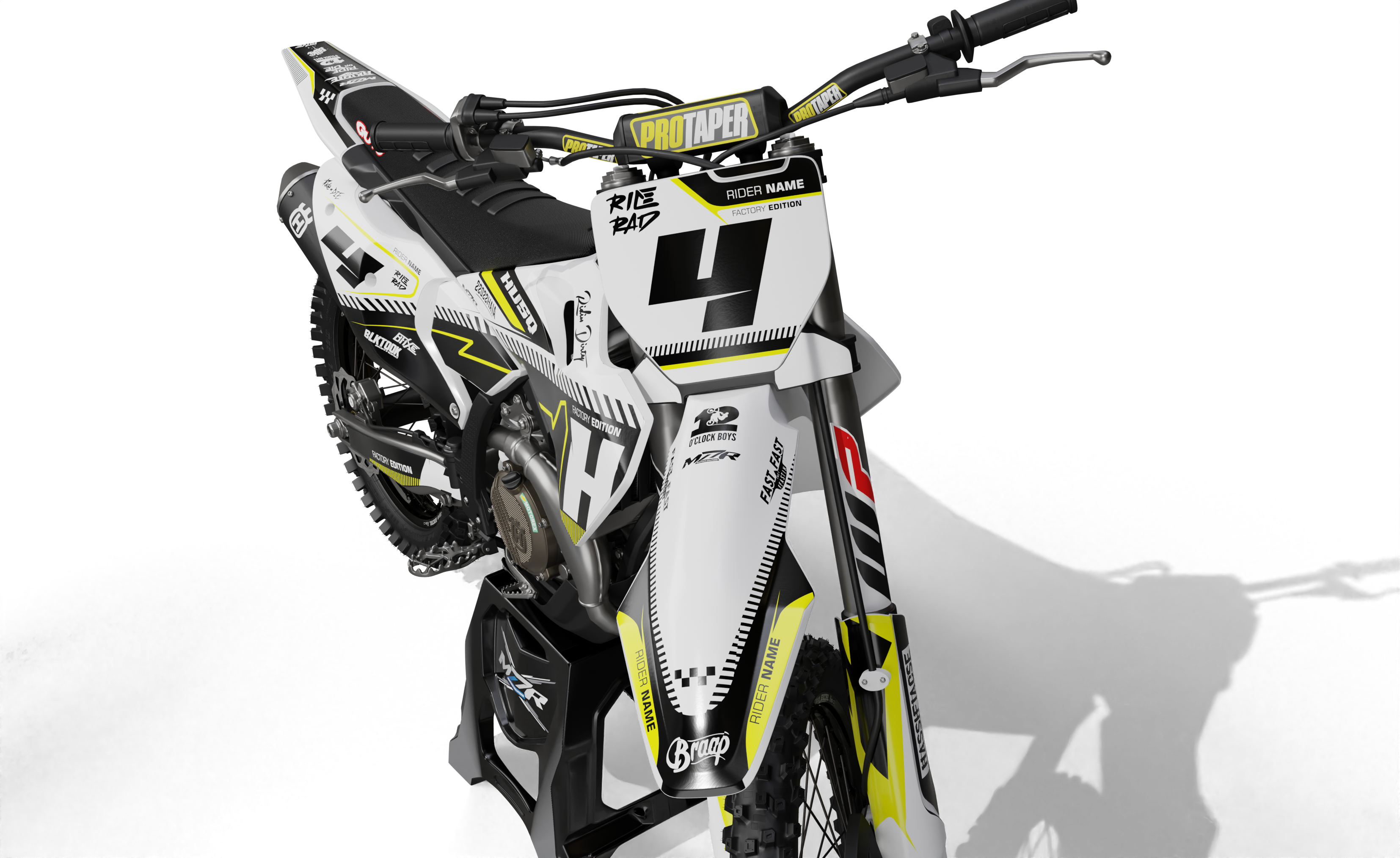 ROCKET graphics kit for HUSQVARNA bikes