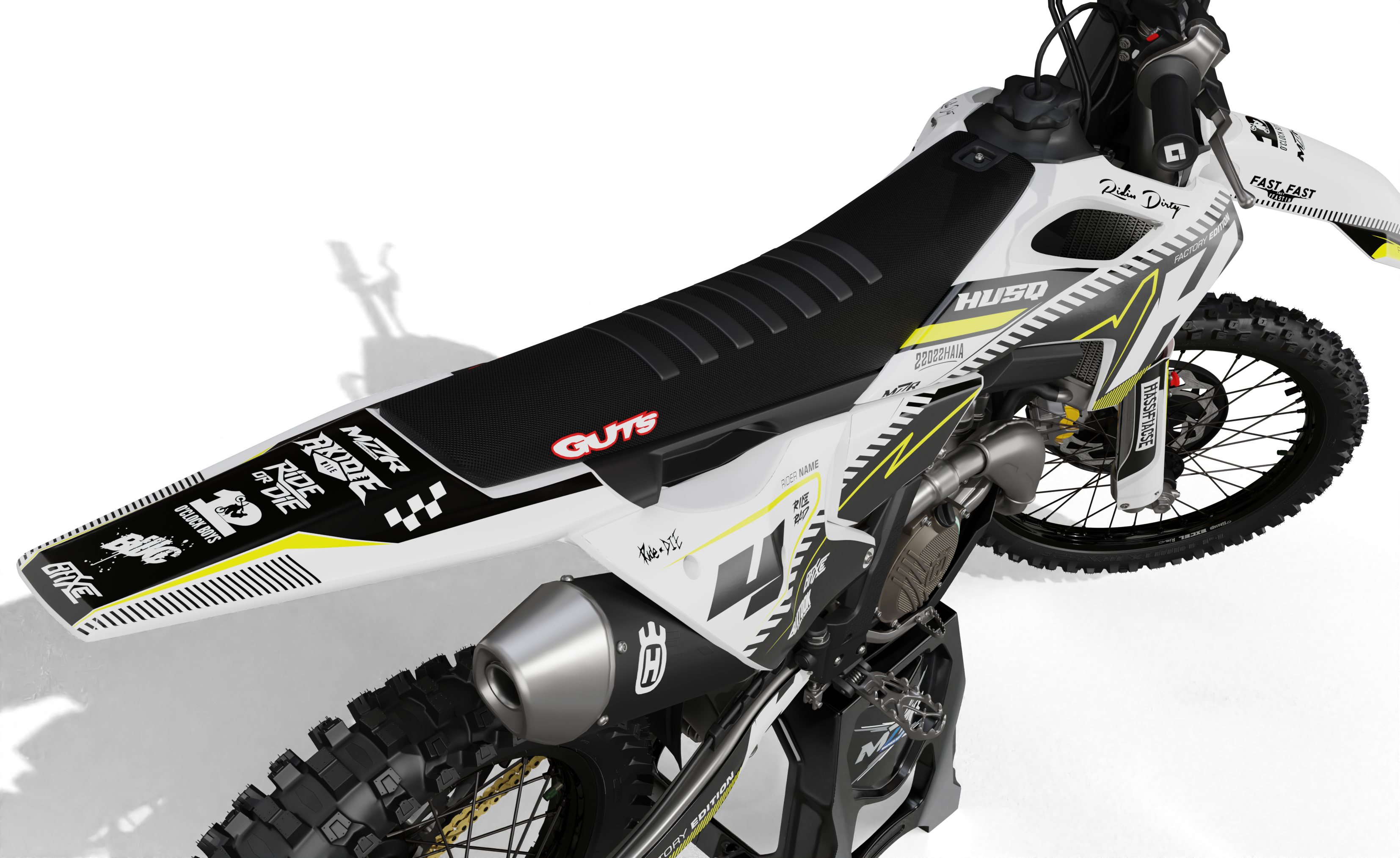 ROCKET graphics kit for HUSQVARNA bikes