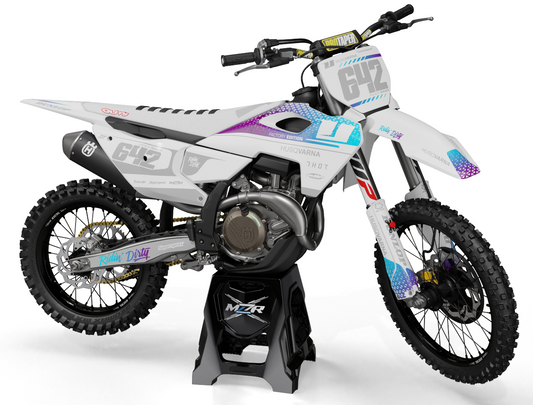 HOLESHOT graphics kit for HUSQVARNA bikes