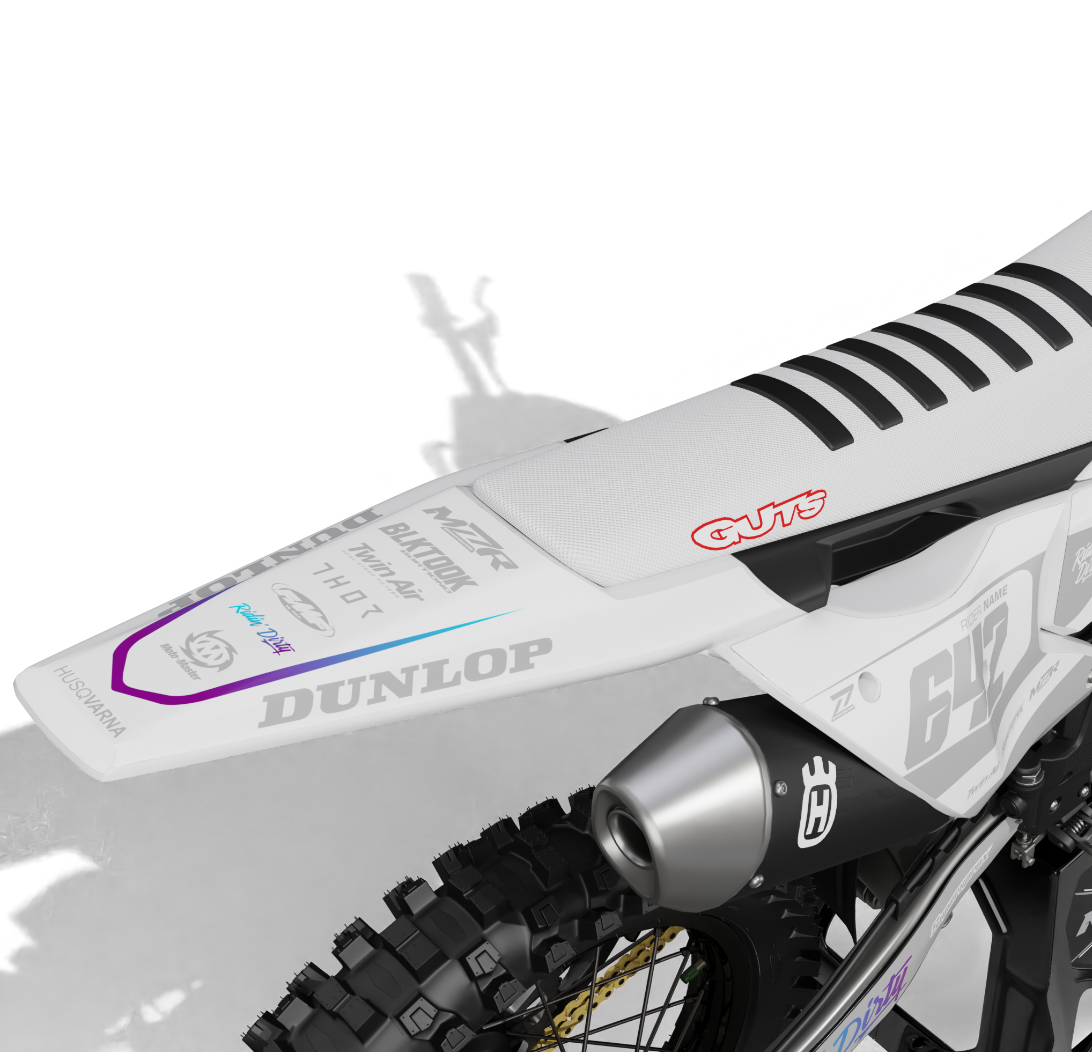 HOLESHOT graphics kit for HUSQVARNA bikes