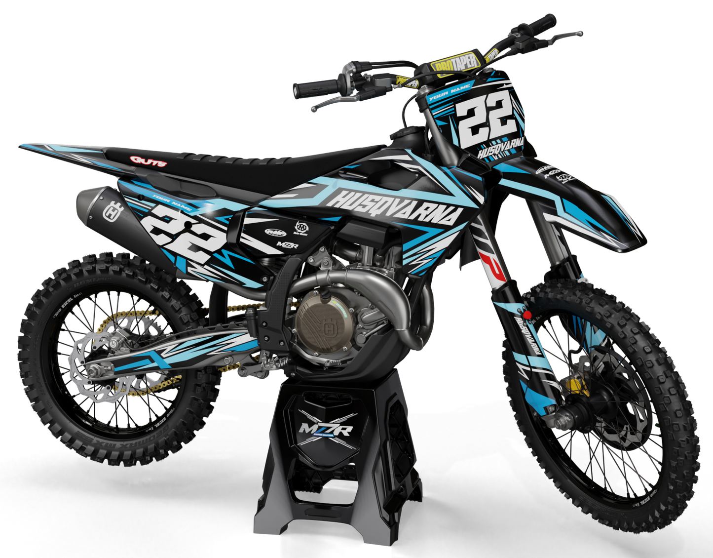 STUNT Grafiken Set für HUSQVARNA-Motorräder