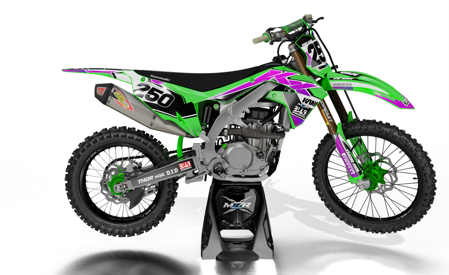 RUTS graphics kit for KAWASAKI bikes