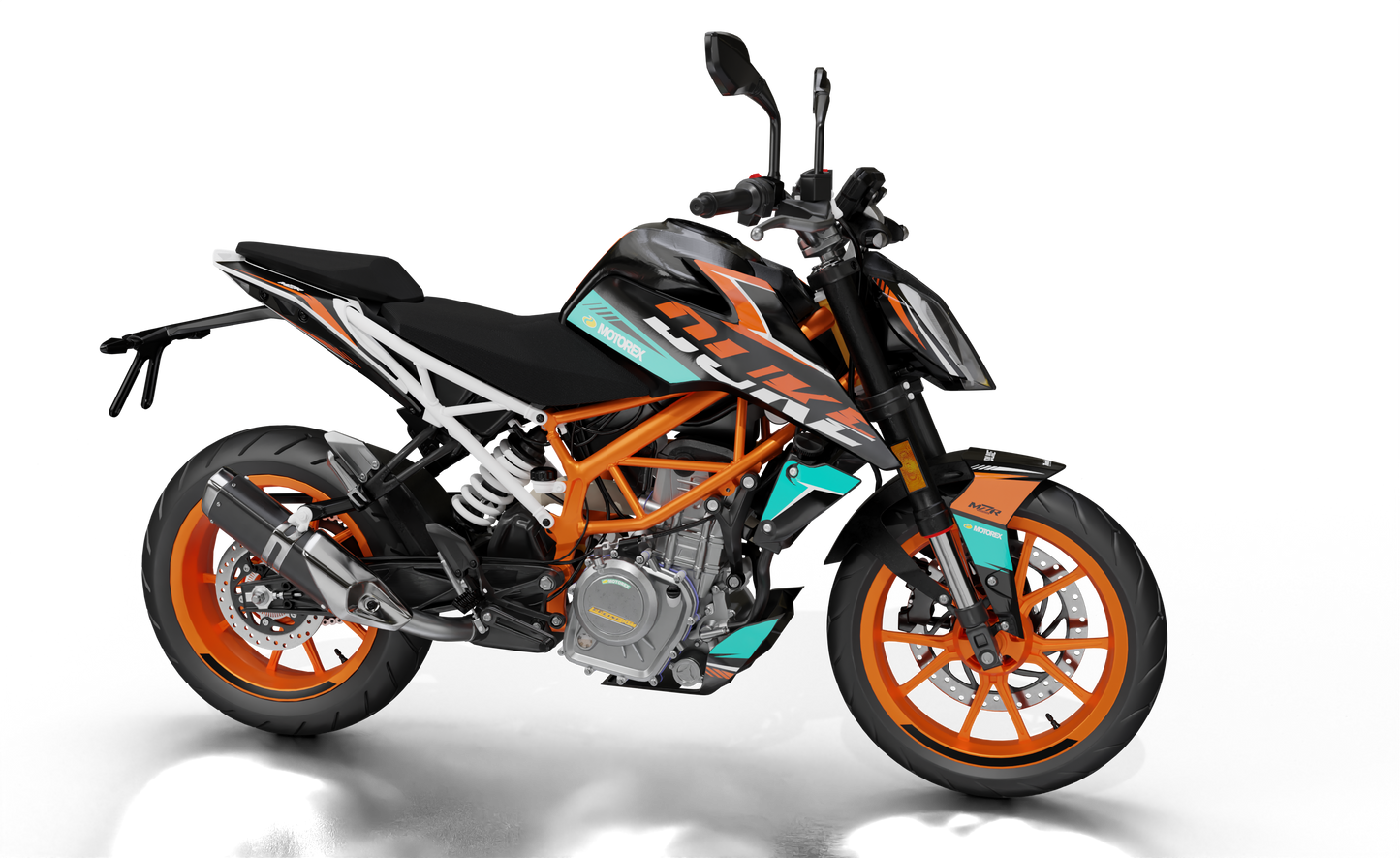 RACER motorex graphics kit for KTM Duke 125-250-390 2017-2023
