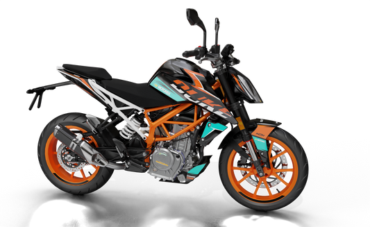 RACER motorex graphics kit for KTM Duke 125-250-390 2017-2023