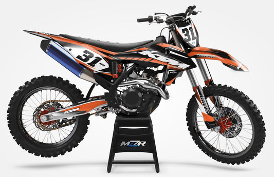 LINEX graphics kit for KTM bikes