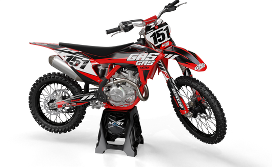 RACER graphics kit for GAS GAS bikes