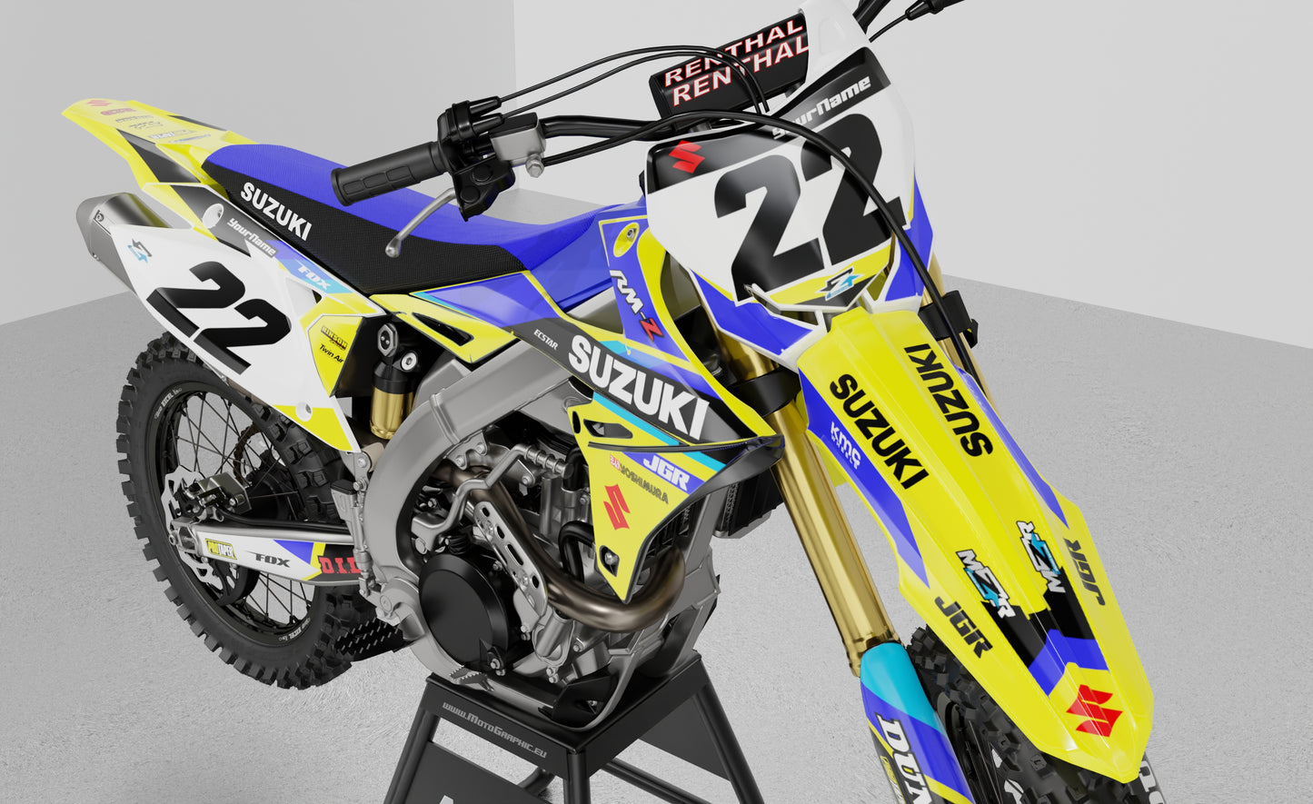 FACT graphics kit for SUZUKI bikes