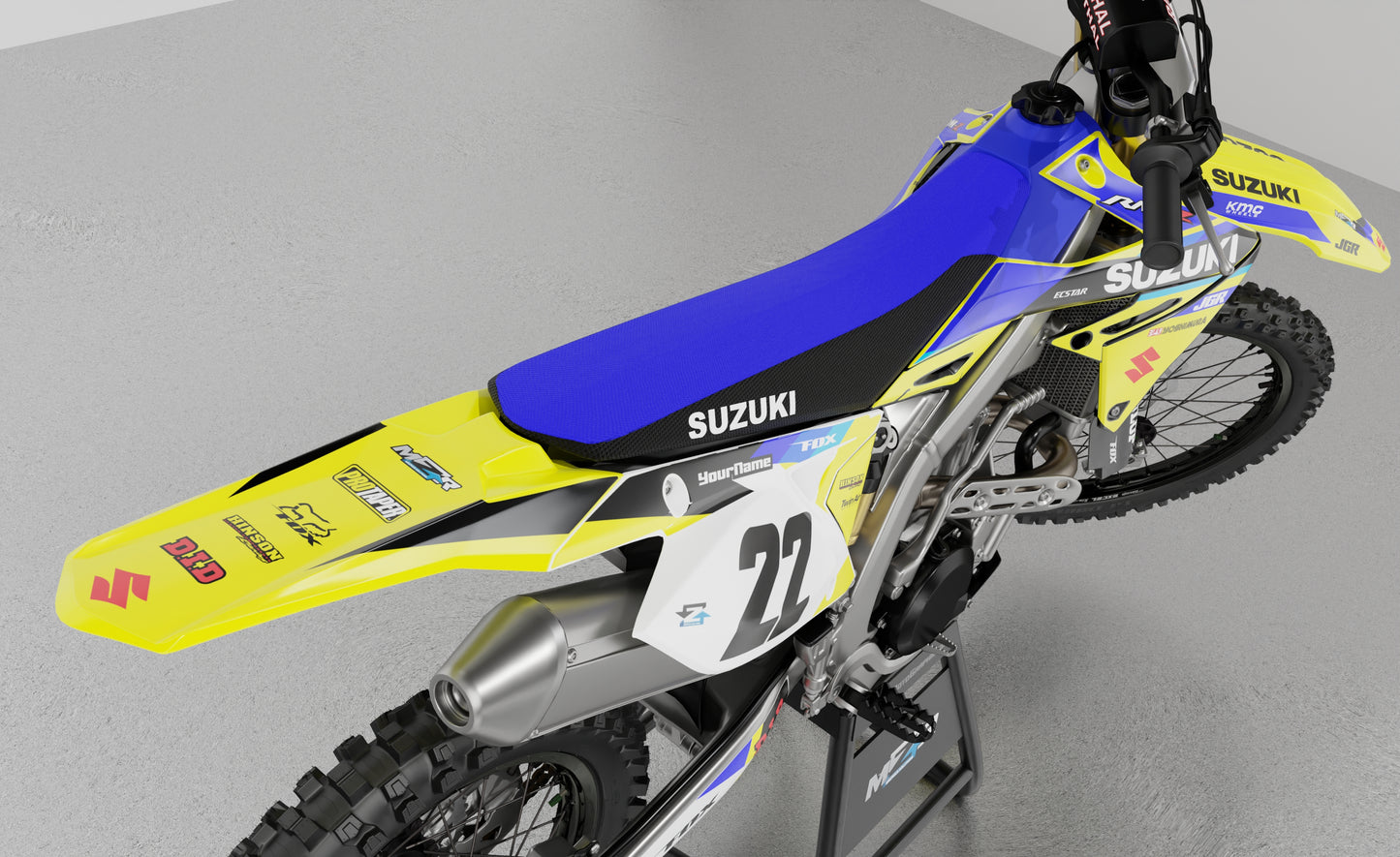 FACT graphics kit for SUZUKI bikes