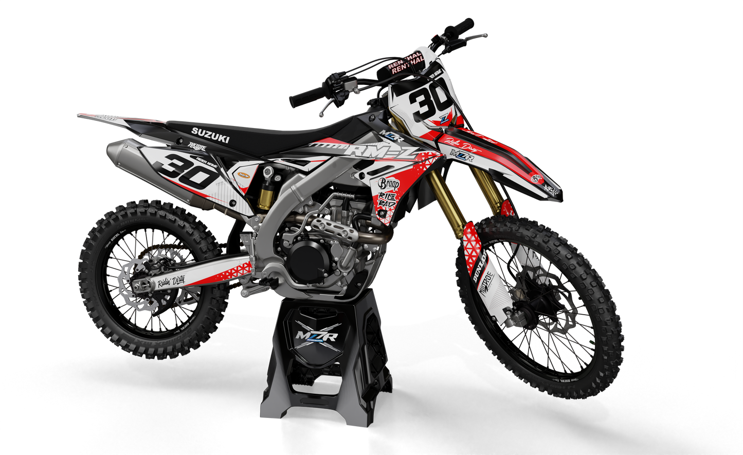 BRAAP-Grafiken Set für SUZUKI-Motorräder