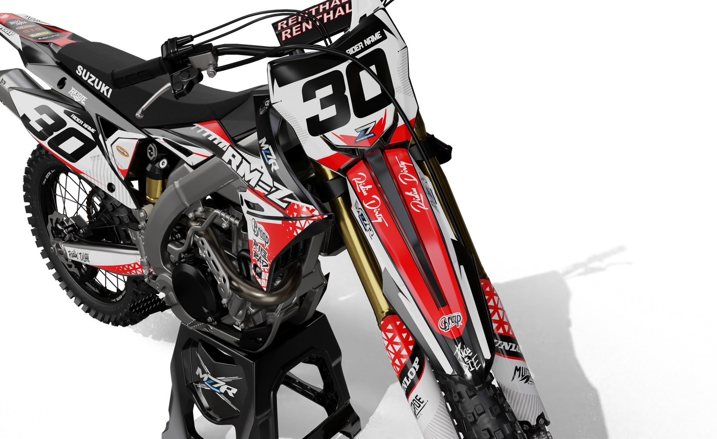 BRAAP-Grafiken Set für SUZUKI-Motorräder